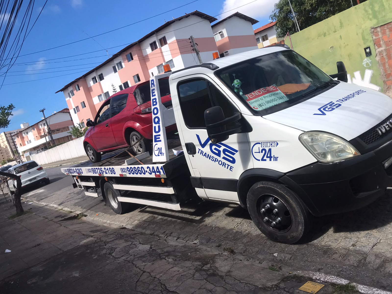 Reboque 24h VGS Transporte